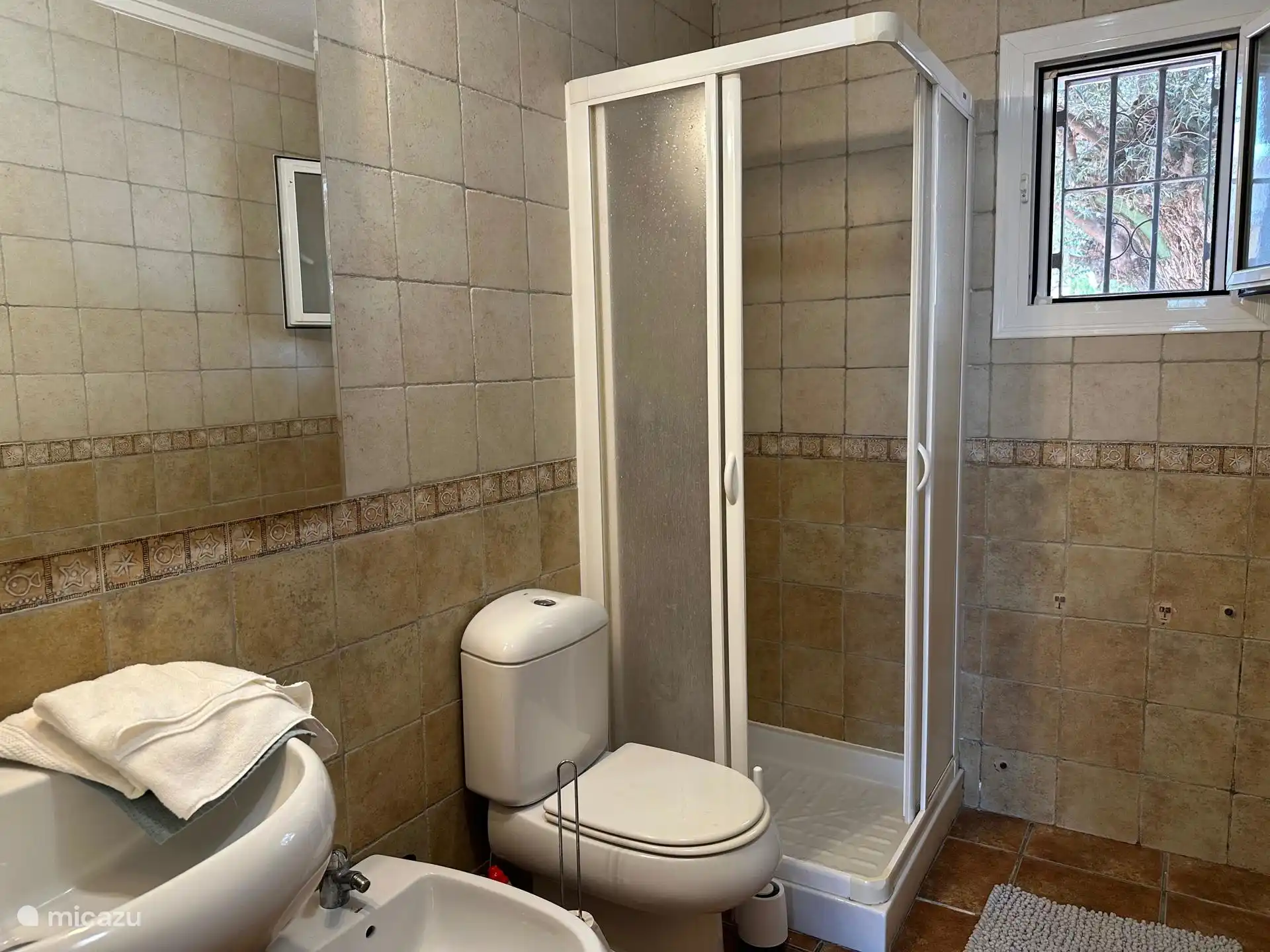 the bathroom on the ground floor