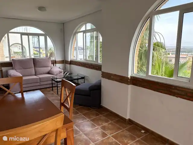Fortaleza Alacant | Espagne, Costa Blanca, Gran Alacant - Santa Pola - villa La terrasse couverte