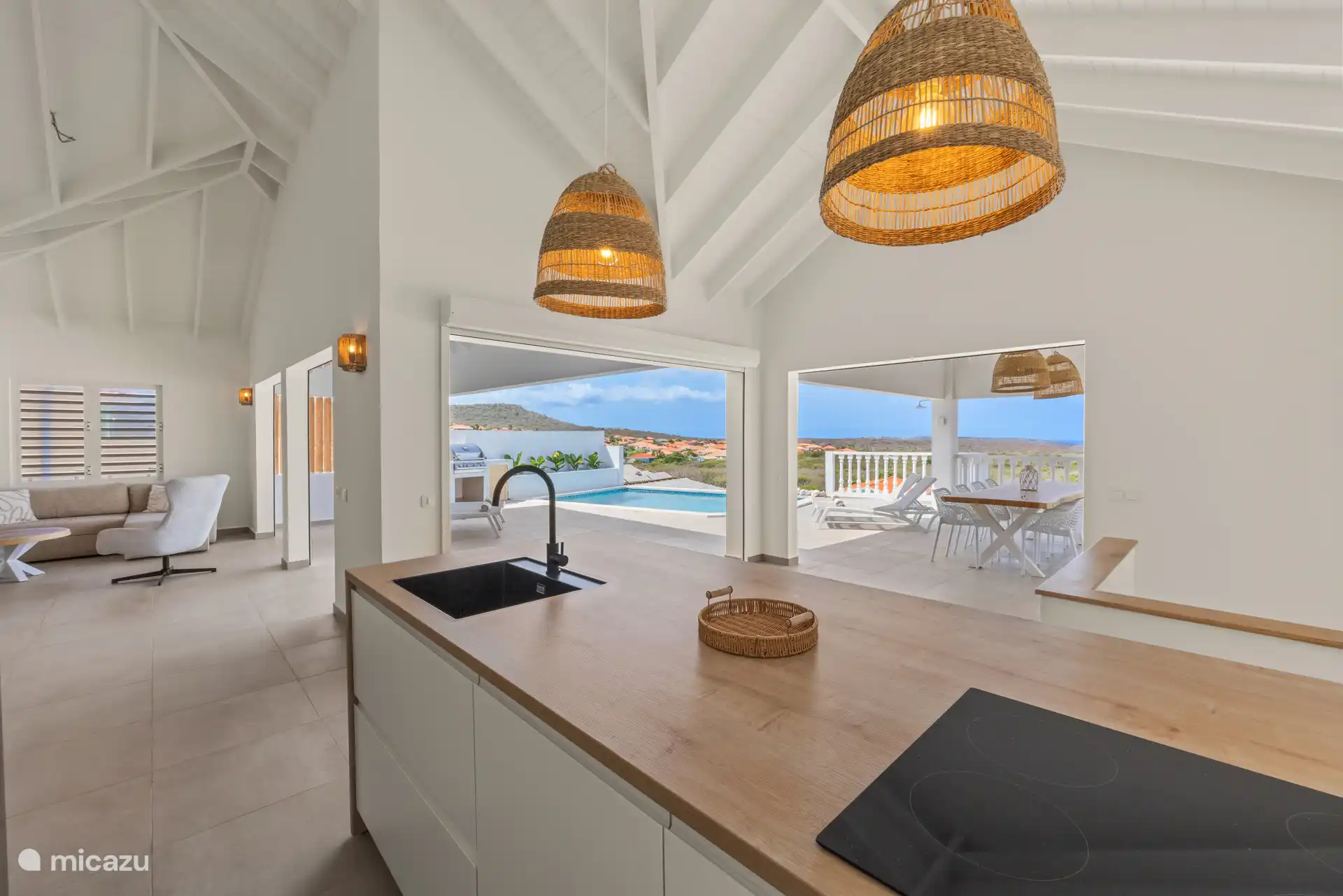 villa, Jan Donker, Banda Abou (West), Curaçao - Villa Glan 