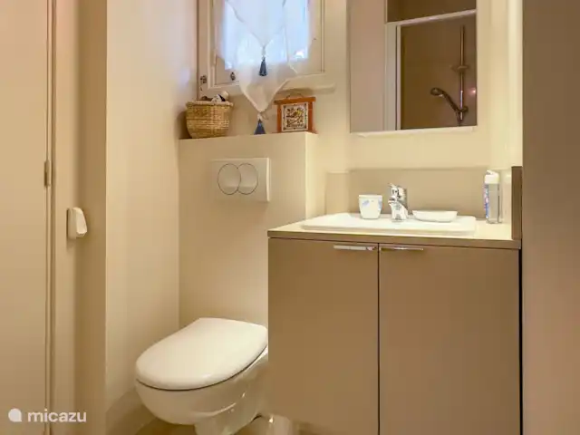 Location de Vacances France, Côte d'Azur, Cagnes-sur-Mer, appartement -  Parc des Vespins Charme Réservé aux adultes Salle de Bains