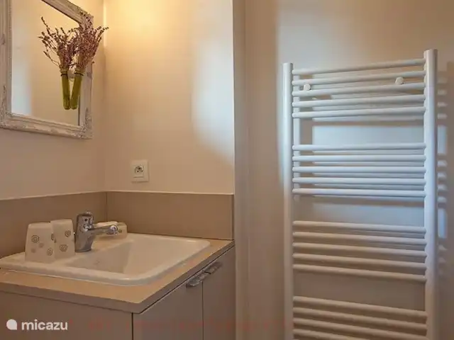 Location de Vacances France, Côte d'Azur, Cagnes-sur-Mer, appartement -  Parc des Vespins Charme Réservé aux adultes Salle de Bains