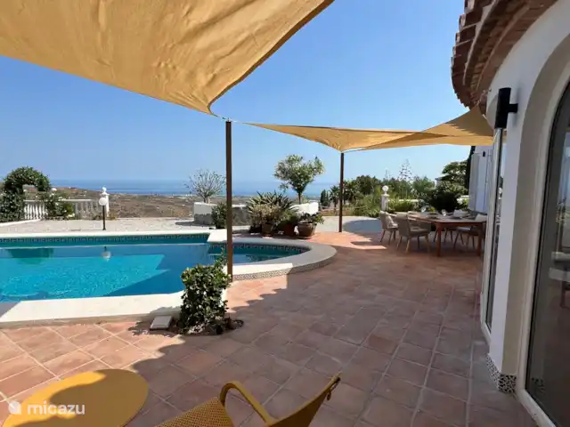 Casa La Fuente huren in Spanje, Andalusië, Arenas - villa Schaduwdoeken voor schaduw buiten
