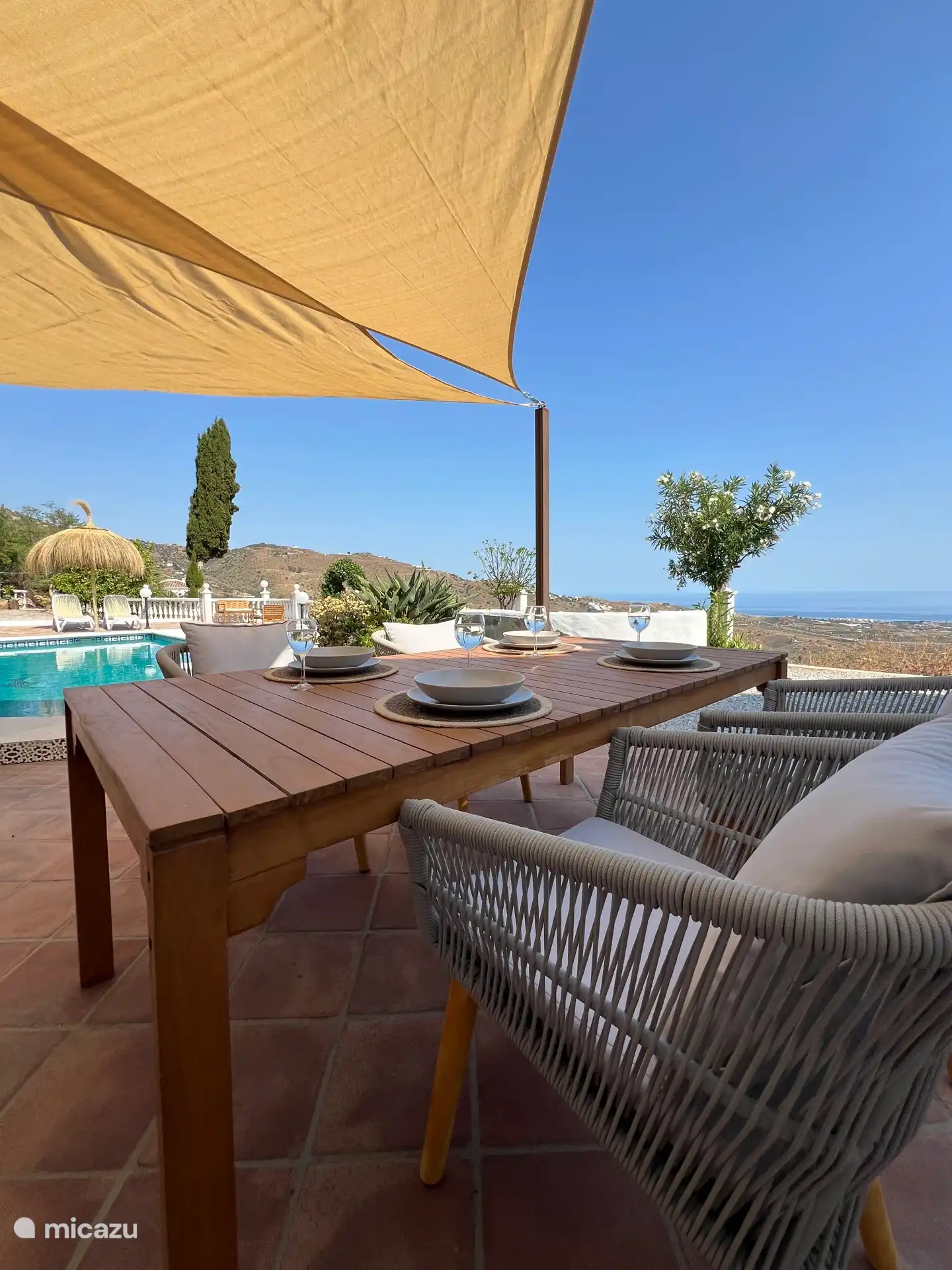 Essbereich im Freien