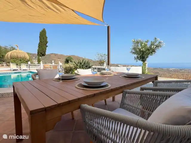 Casa La Fuente huren in Spanje, Andalusië, Arenas - villa Eetruimte buiten