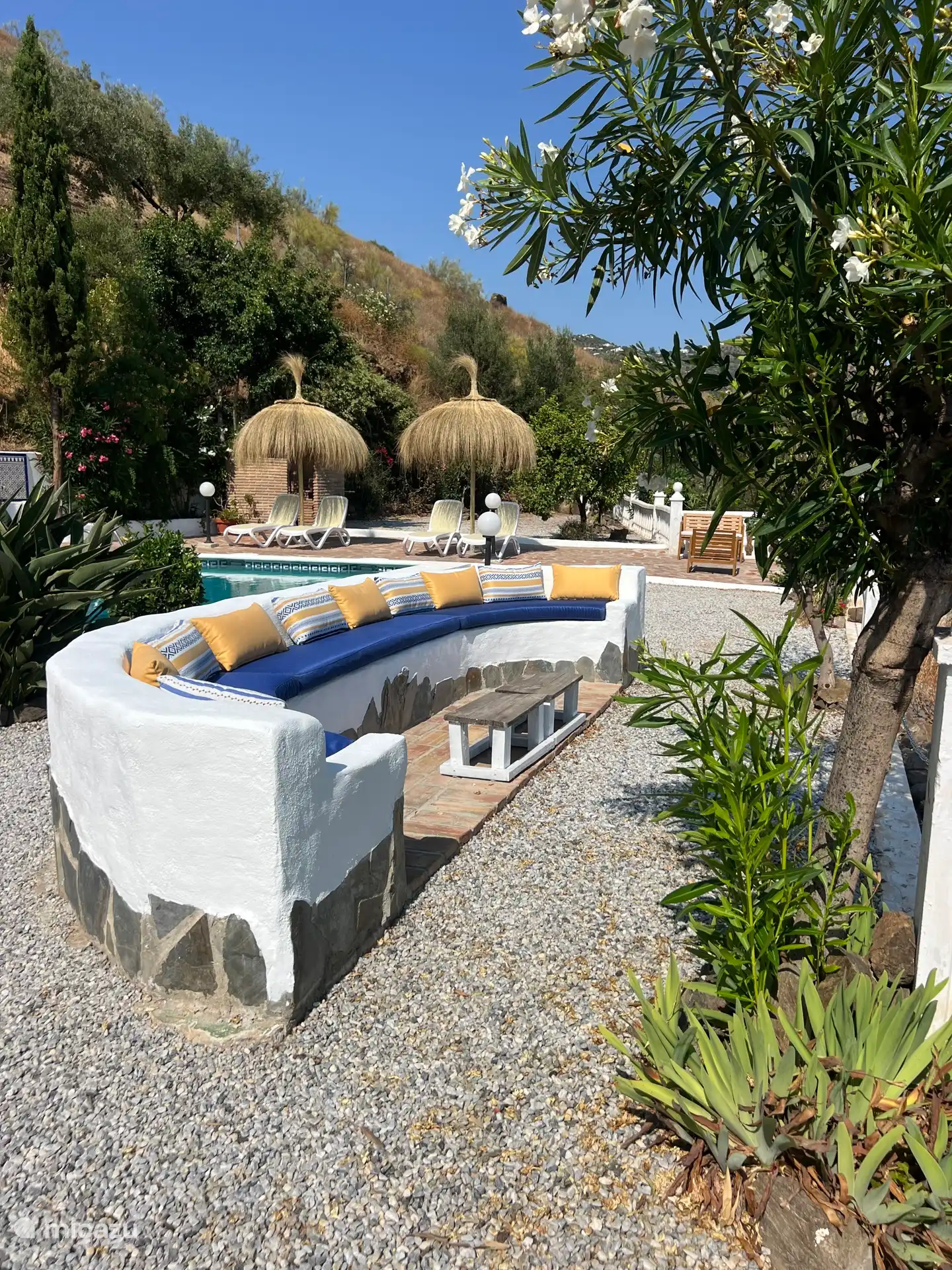 Sitzbereich im Freien