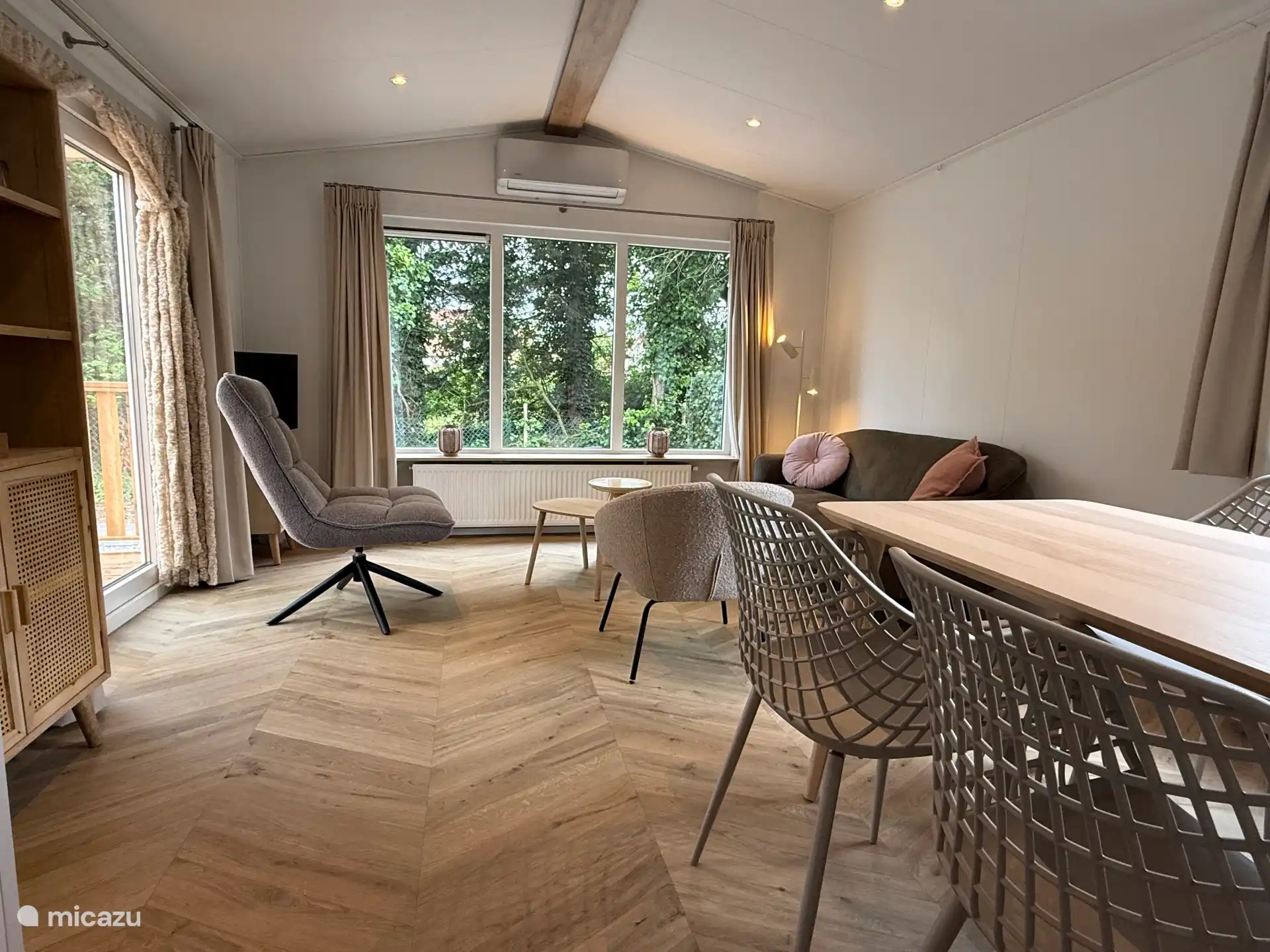 Dining area and sitting area