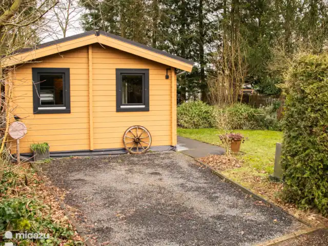 Chalet Birdsong | Pays-Bas, Gueldre, Wells - chalet Le parking.