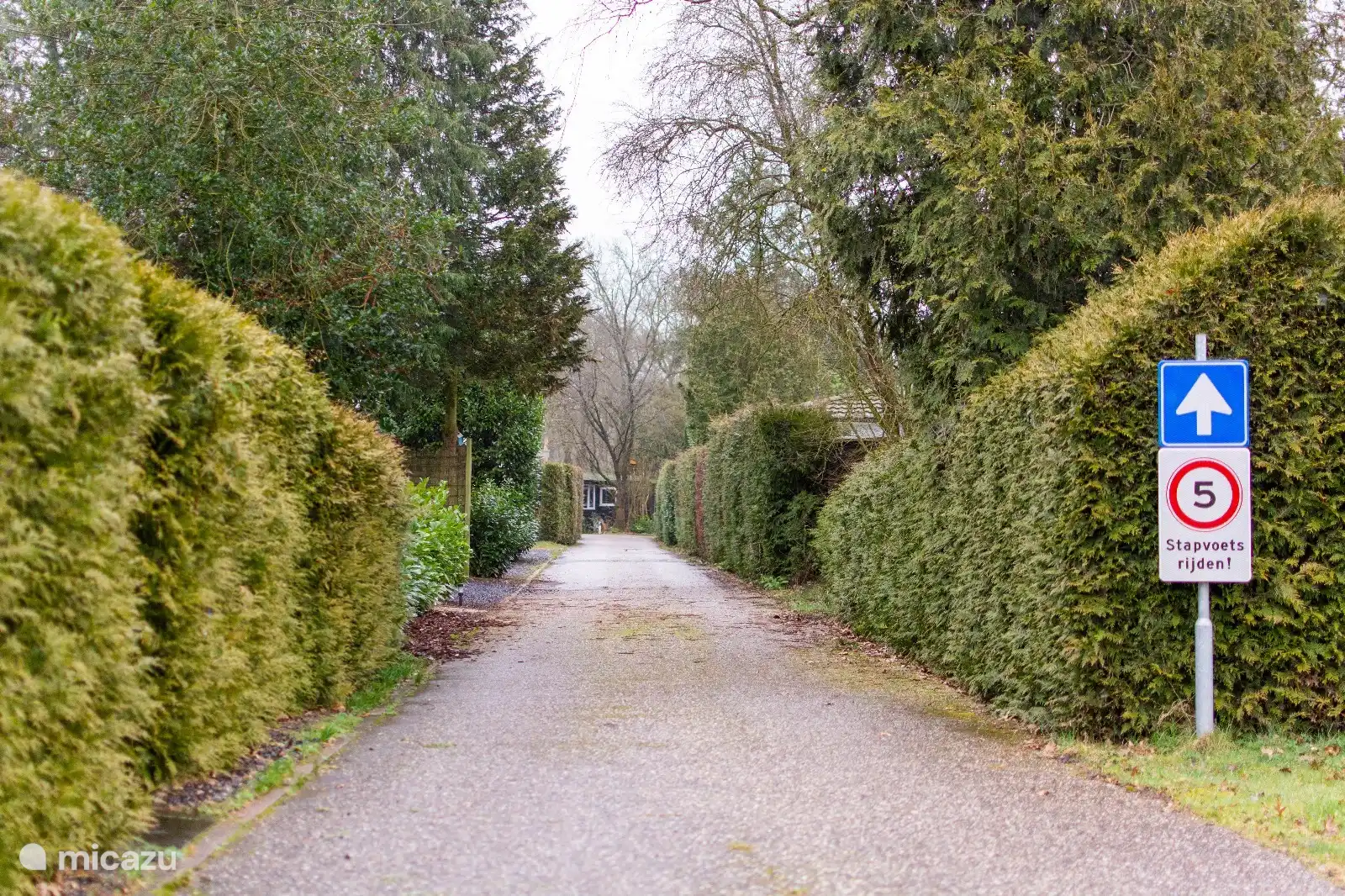 Die Straße zum Chalet