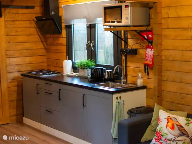 Chalet Birdsong | Pays-Bas, Gueldre, Wells - chalet La cuisine est bien équipée avec du matériel pour cuisiner.