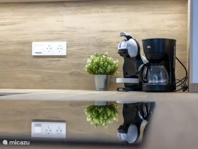 Location de Vacances Espagne, Murcia, San Pedro del Pinatar, appartement - Plage de La Llana Vida Bonita  machine à café