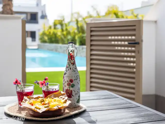 Location de Vacances Espagne, Murcia, San Pedro del Pinatar, appartement - Plage de La Llana Vida Bonita  manger