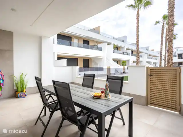 Location de Vacances Espagne, Murcia, San Pedro del Pinatar, appartement - Plage de La Llana Vida Bonita  terrasse