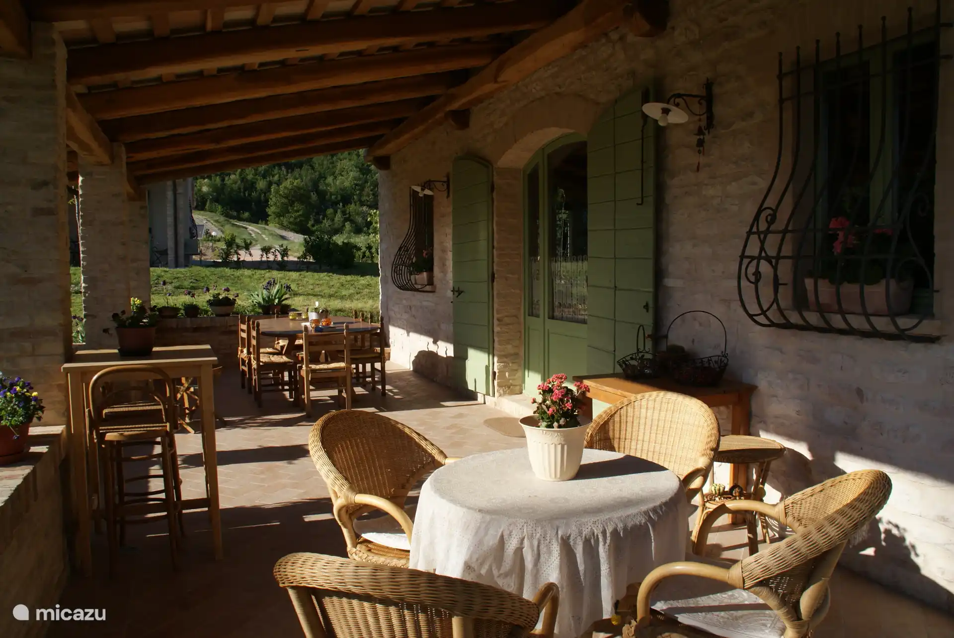 OUR LOVELY COVERED VERANDA