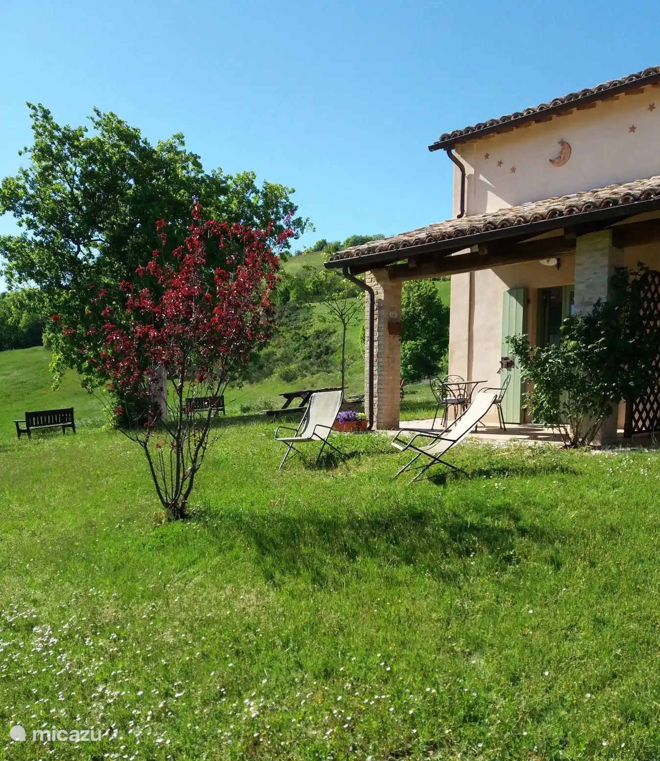 The view from the Tramonto apartment