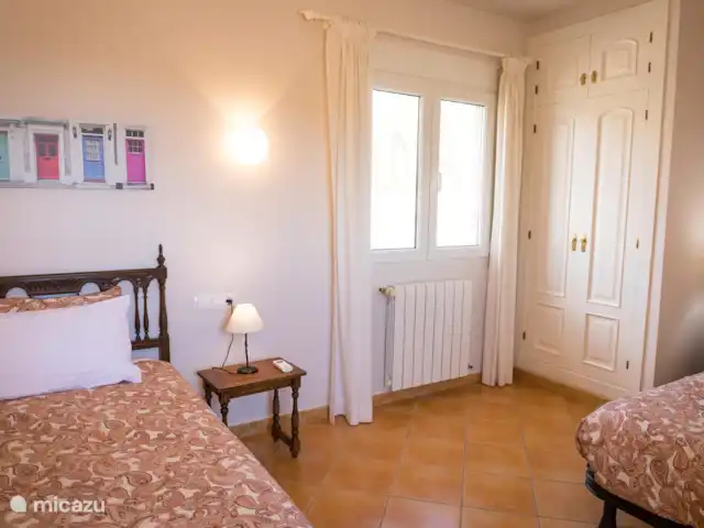 Casa Romantica | Espagne, Costa Blanca, Benissa - maison de vacances Chambre 2 lits séparés.