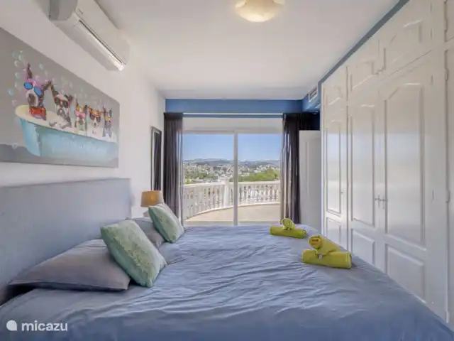 Casa La Paz | Espagne, Costa Blanca, Moraira - villa Lits à sommier tapissier de luxe pour une bonne nuit de sommeil.
