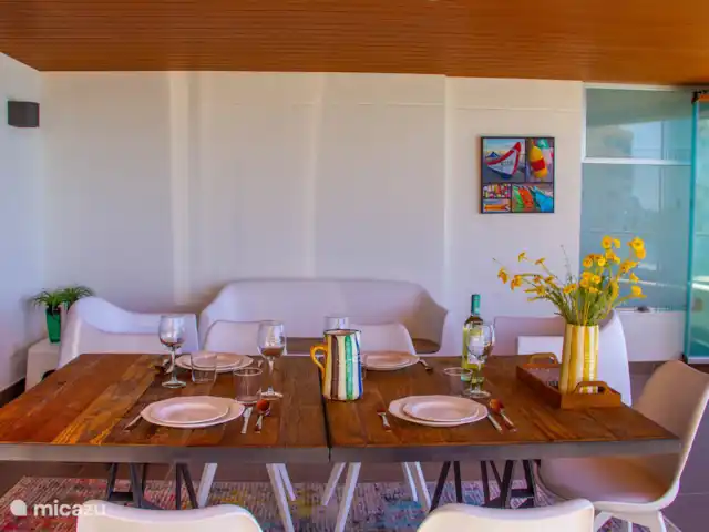 Appartement Bahia Blanca | Espagne, Costa Blanca, Altea - appartement Délicieux repas avec tout le groupe de voyage