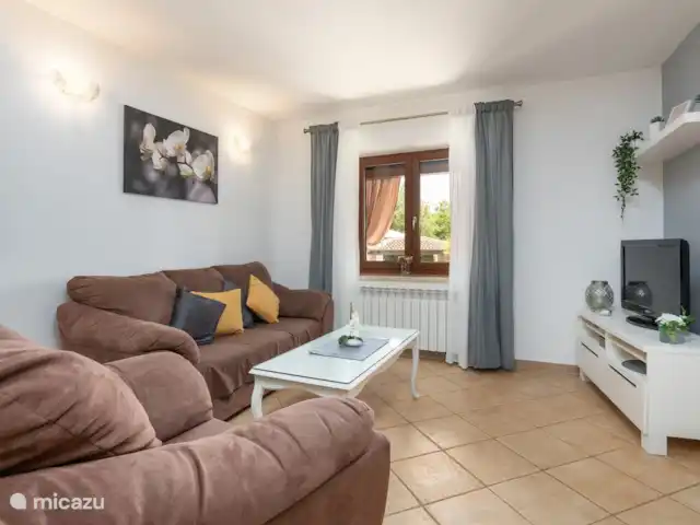 Villa Babici en Croacia, Istria, Kastelir-Labinci - villa Sala de estar 1