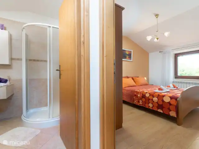Villa Babici en Croacia, Istria, Kastelir-Labinci - villa dormitorio