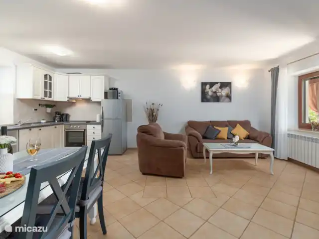 Villa Babici en Croacia, Istria, Kastelir-Labinci - villa Salón