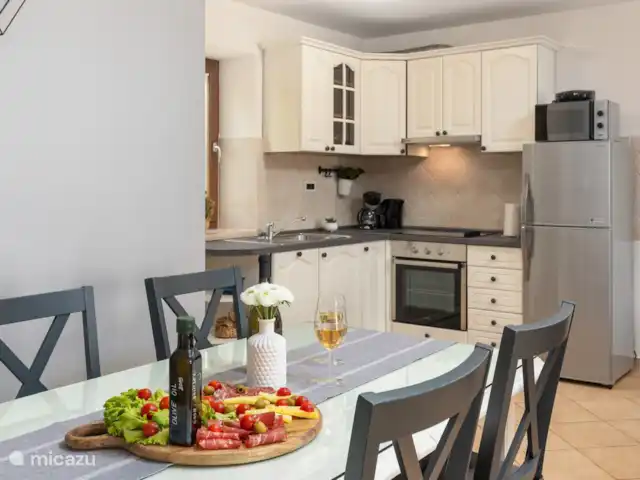 Villa Babici en Croacia, Istria, Kastelir-Labinci - villa cocina