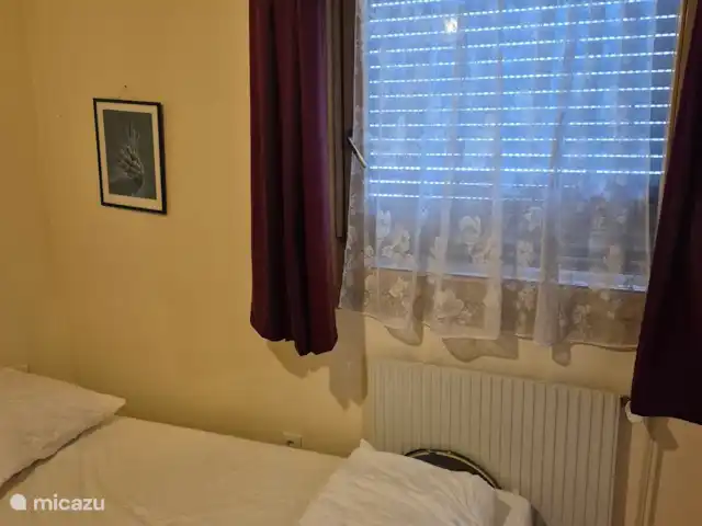 Eulenheim  | Allemagne, Eifel, Ohlenhard - maison de vacances Fenêtre basculante dans la 2e chambre. Vue sur le jardin.