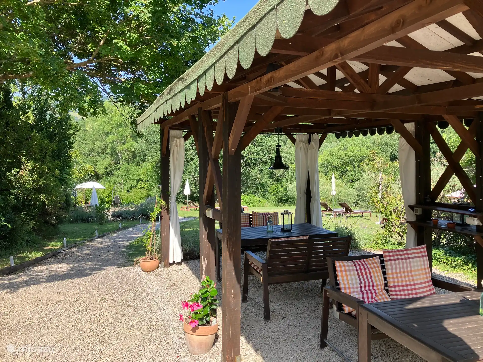 Der Pavillon und der Garten 