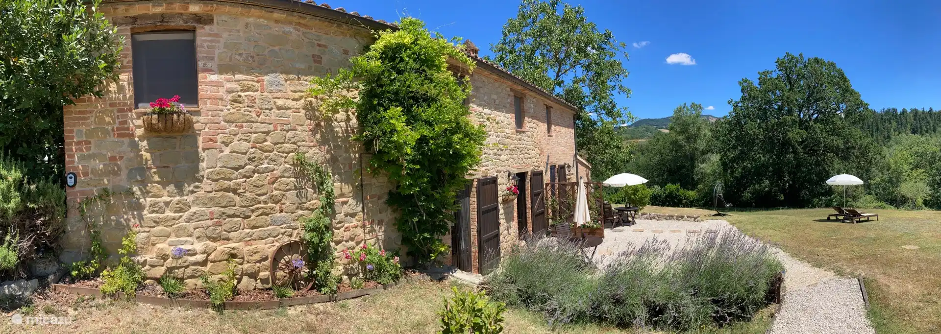 Apartment mit Gartenblick im Erdgeschoss