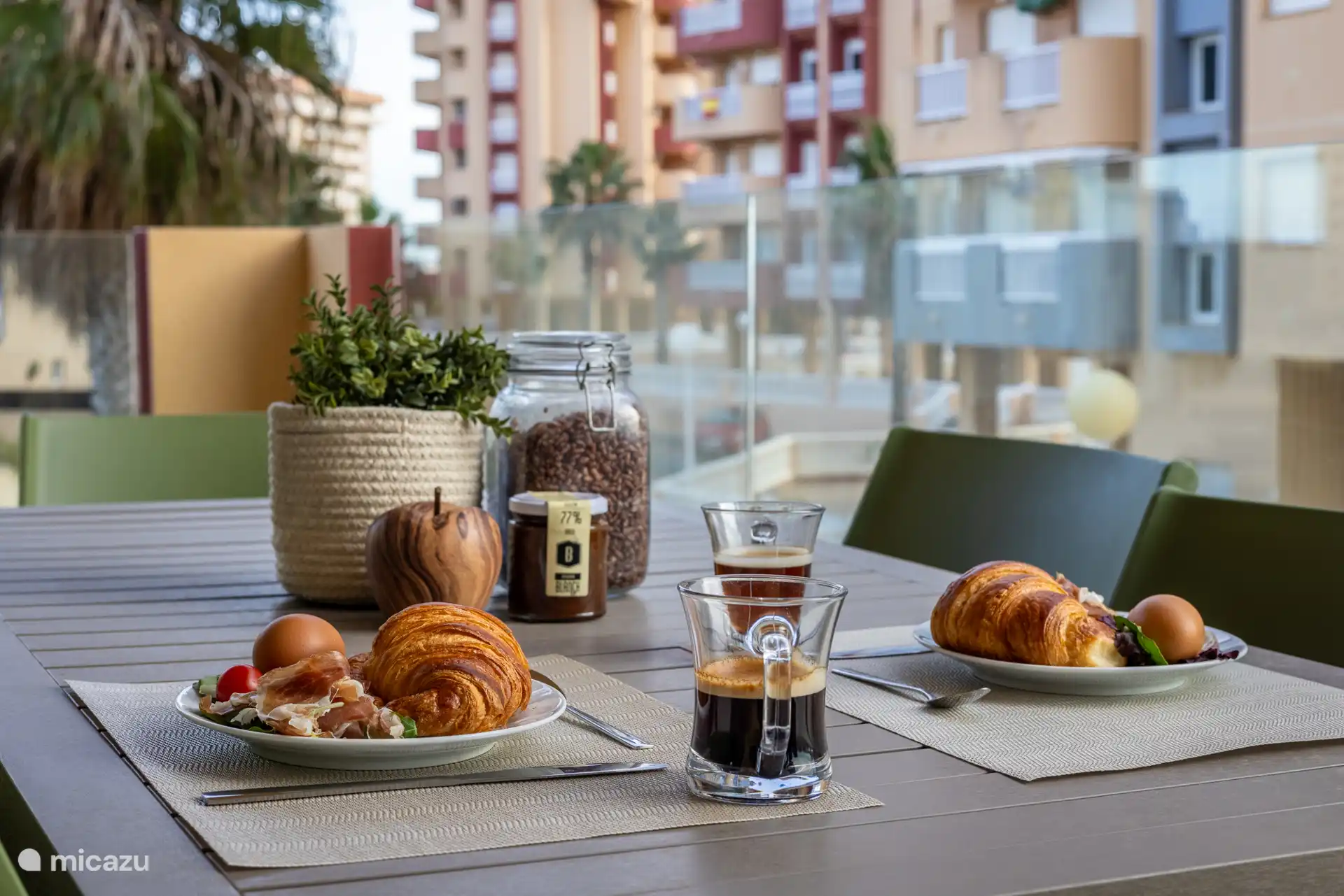 Détails de la terrasse 