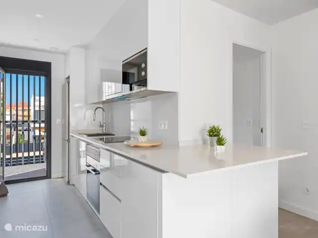 Location de Vacances Espagne, Murcia, Santiago de la Ribera, maison de vacances - Santiago SunnyVue sur la mer  La cuisine