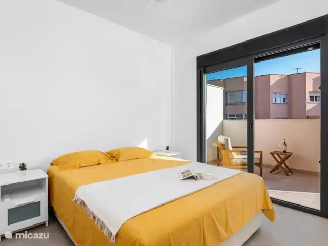 Location de Vacances Espagne, Murcia, Santiago de la Ribera, maison de vacances - Santiago SunnyVue sur la mer  La chambre