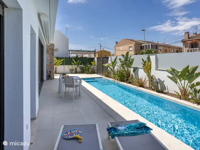 Location de Vacances Espagne, Murcia, Santiago de la Ribera, appartement - Villa a gustito  La piscine