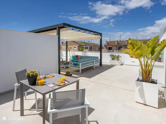 Location de Vacances Espagne, Murcia, Santiago de la Ribera, appartement - Villa a gustito  La terrasse