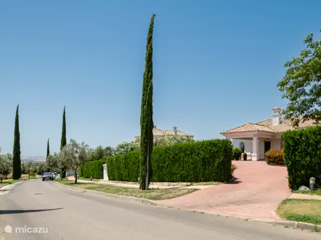 Acros Golf Villa huren in Spanje, Andalusië, Arcos De La Frontera - villa Toegangsweg