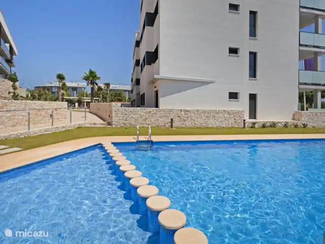 La Cabaña en España, Costa Blanca, Jávea - apartamento Piscina al lado del apartamento