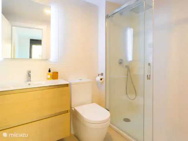 La Cabaña en España, Costa Blanca, Jávea - apartamento Cuarto de baño con WC