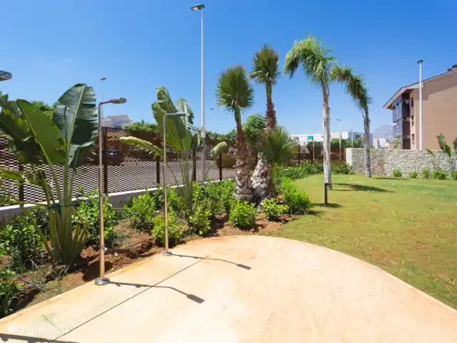 La Cabaña en España, Costa Blanca, Jávea - apartamento Jardín junto a la piscina