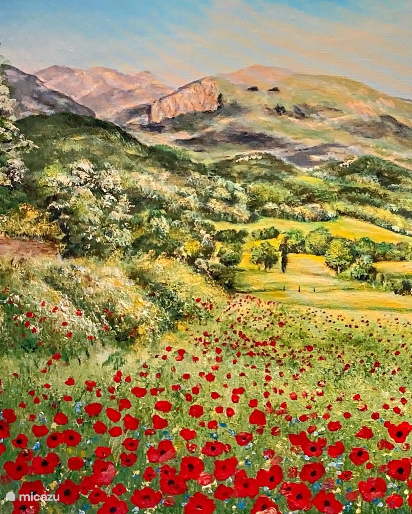 Arte de nuestro artista local en Amandola 