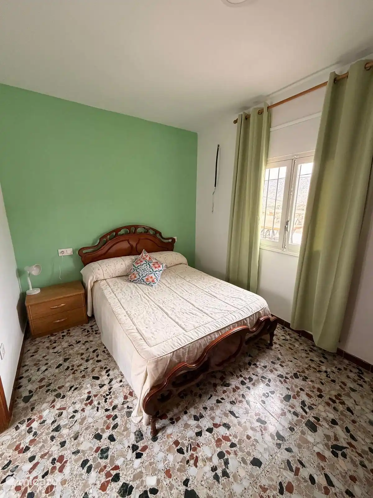 Das Zimmer im ersten Stock.