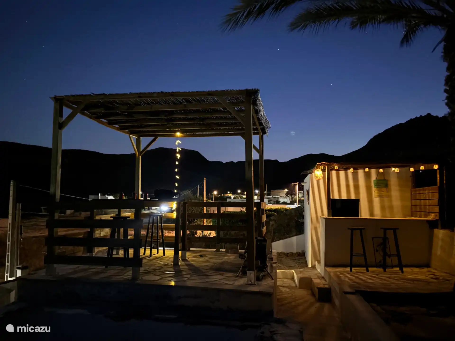 Die Lichter machen es stimmungsvoll 