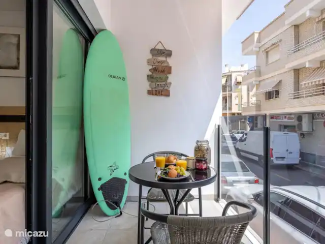 Tokai Luna huren in Spanje, Murcia, San Pedro del Pinatar - appartement balkon
