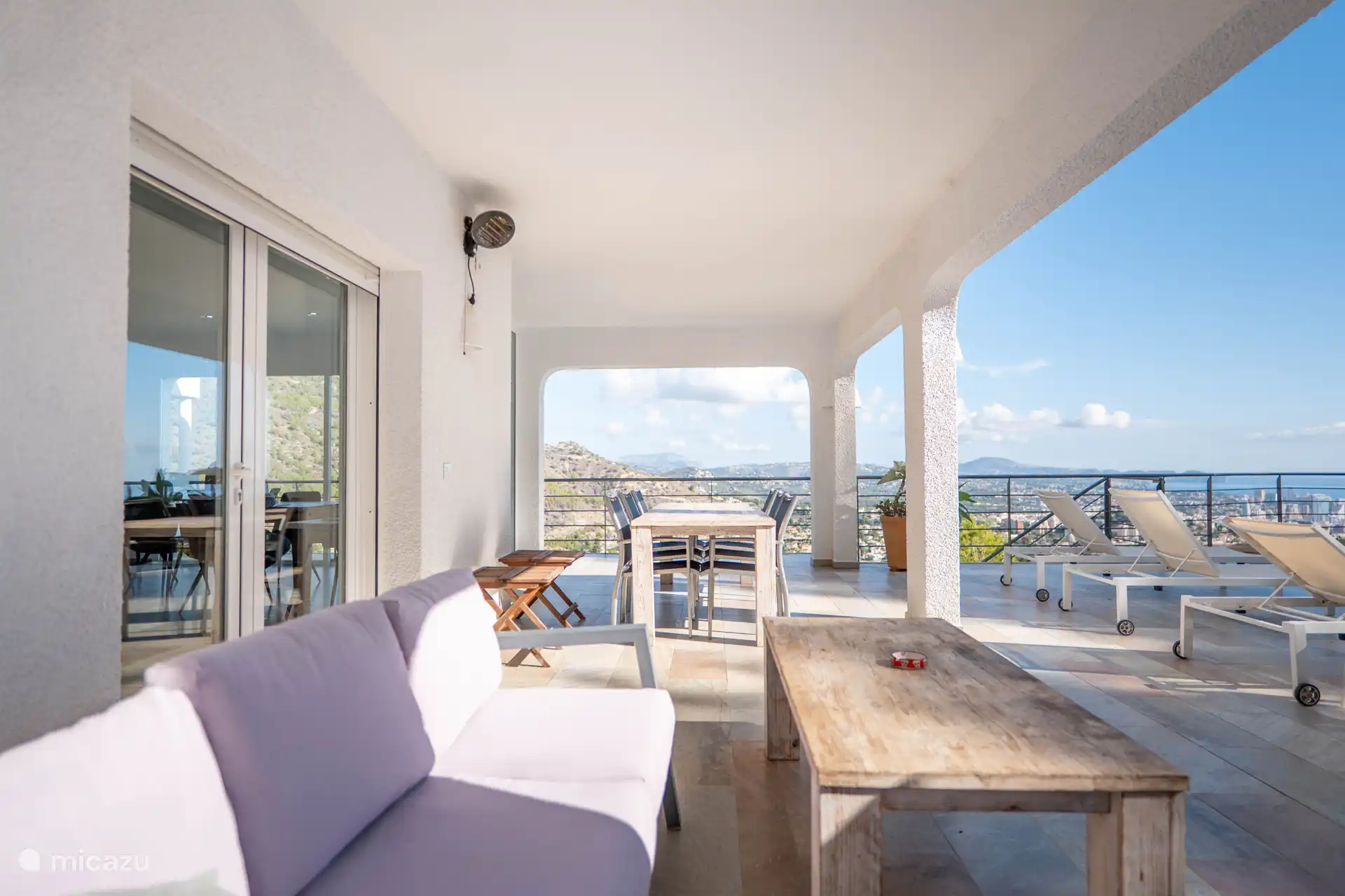 The Dutch owners have decorated Villa Noreña very nicely using a modern design.