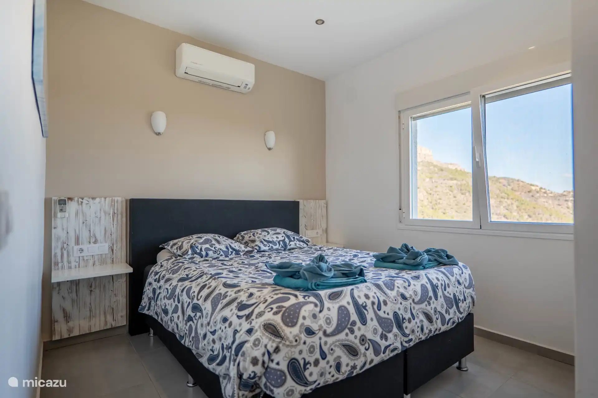 On the ground floor are the third and fourth bedrooms.