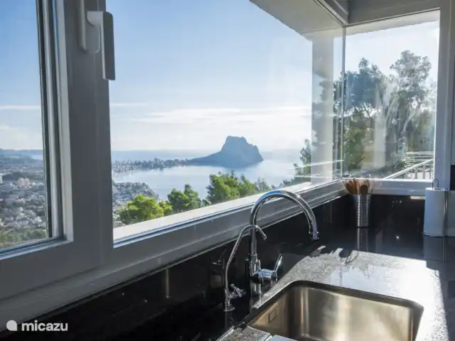 Villa Noreña | Espagne, Costa Blanca, Calpe - villa Cuisiner avec une vue magnifique.