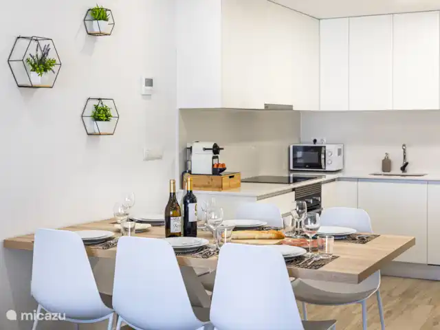 Casa Entre Puerto y Playas  | Espagne, Costa Cálida, La Manga del Mar Menor - maison de vacances La cuisine avec table à manger