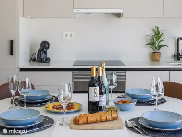 Location de Vacances Espagne, Murcia, Murcia, villa - Villa Bajo del Sol  Cuisine avec table à manger
