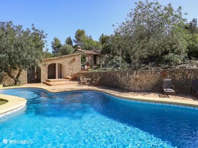 Finca Romantica huren in Spanje, Costa Blanca, Dénia - finca Zomers genieten aan je eigen zwembad.