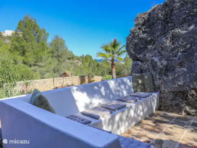 Finca Romantica huren in Spanje, Costa Blanca, Dénia - finca Plof heerlijk neer in de loungebank op het terras.