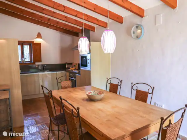Finca Romantica huren in Spanje, Costa Blanca, Dénia - finca De keuken is ruim en compleet uitgerust voor zelf koken.