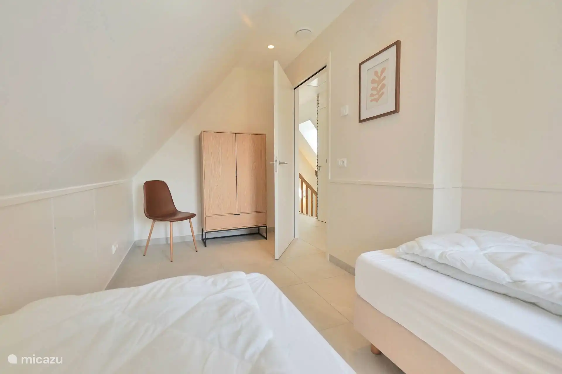 Schlafzimmer im ersten Stock. 